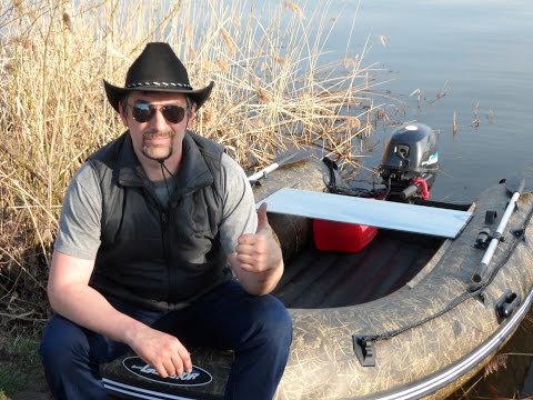 Видео: Лодка ПВХ Гладиатор Е330. "Надувное дно низкого давления"