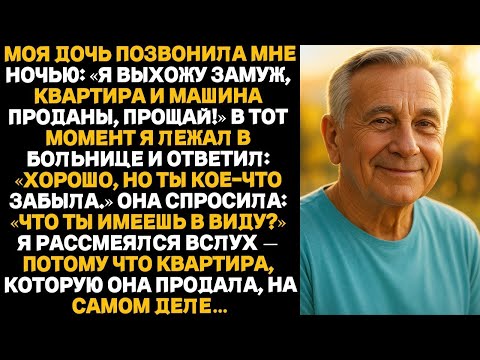 Видео: Моя дочь позвонила мне среди ночи_ «Я выхожу замуж, квартира и машина проданы, прощай!»