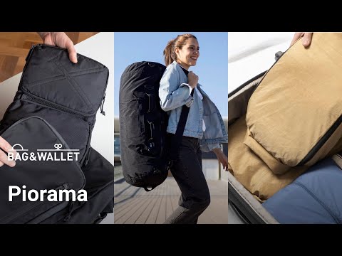 Видео: Обзор товаров Piorama: Adjustable Bag A10, Omni, Adjustable Packing Cube