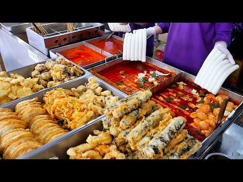 Видео: Король уличной еды?! Безумное качество токпокки, домашняя картошка фри и кимбап ТОП 4 /Корейская еда