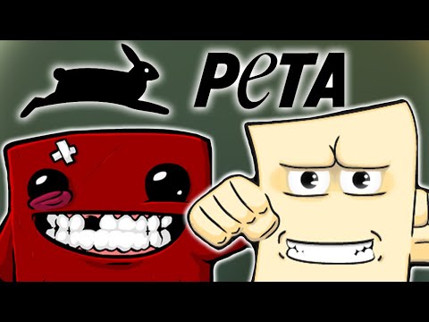 Видео: Подделка Meat Boy от PETA — Super Tofu Boy!