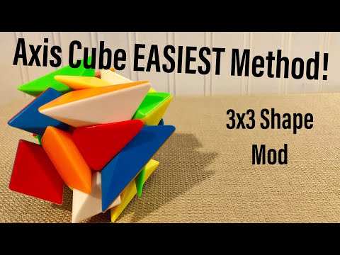 Видео: САМЫЙ ПРОСТОЙ метод создания куба Axis! (Модификация формы 3x3)