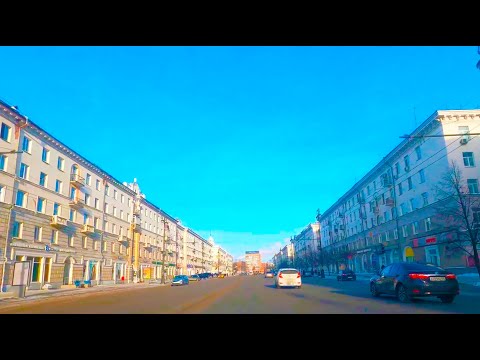 Видео: Автопрогулка по улицам Свердлова, Челюскинцев, Репина города Екатеринбурга в конце января