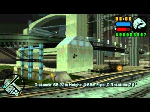 Видео: Прохождение GTA LCS - Часть #17 - Уникальные Прыжки 1-12