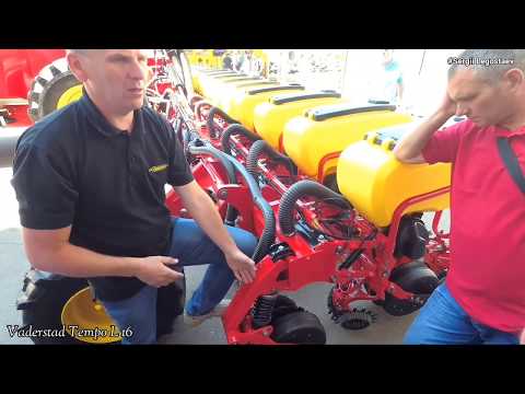 Видео: Vaderstad Tempo L16 сеялка точного высева обзор на выставке АГРО