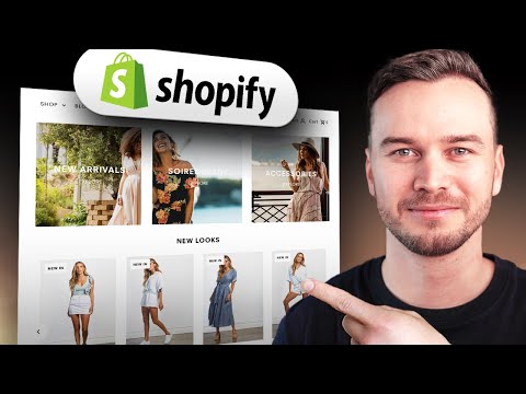 Видео: Как создать магазин Shopify за 10 минут — шаг за шагом