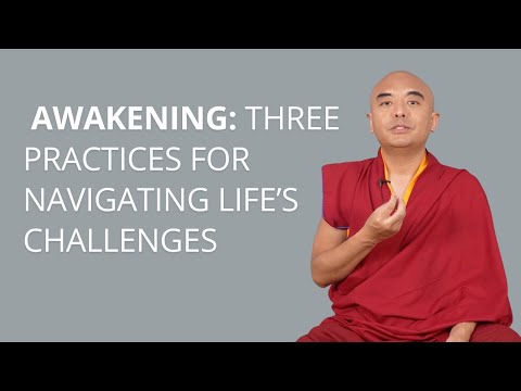 Видео: Пробуждение: три практики для преодоления жизненных трудностей - Мингьюр Ринпоче
