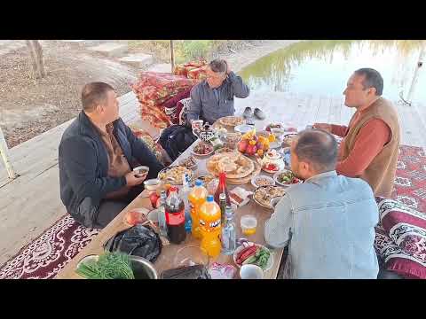 Видео: Шихназар Курбонов.дустим Уткирбек ва Абдулло Тиллаев устоз б.н балик овидамиз