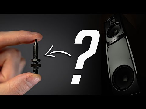 Видео: Зачем колонки ставят на шипы? Обзор напольной акустики для кинотеатра Martin Logan Motion 20i