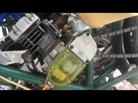 Видео: Прозрачная крышка двигателя F-50