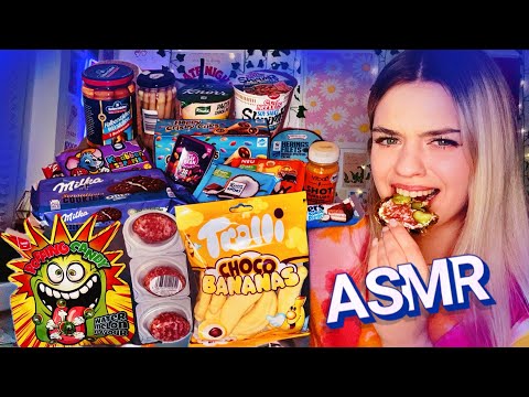 Видео: АСМР🥨ИТИНГ НЕМЕЦКОЙ ЕДЫ🇩🇪пробую сырой фарш/asmr trying German food