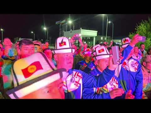 Видео: Кыргыз жоокерлери КАРА ЖОРГО бийин катуу бийлешти. "БИРЛИК-2025" Өзбекстан 