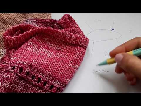 Видео: Как я вяжу топы с американской проймой