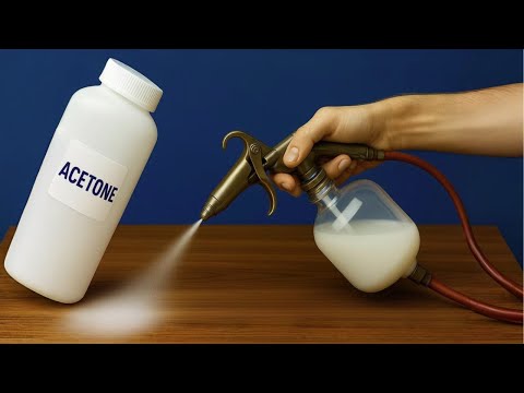 Видео: Отличная идея! Смешайте краску и силикон + ацетон, и вы будете поражены результатом! | Inventor Hac