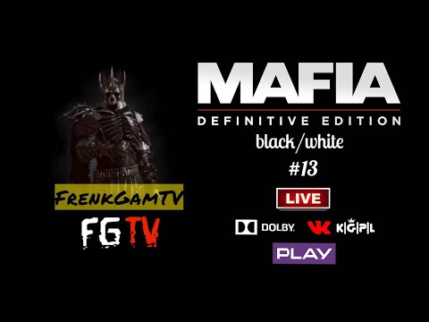 Видео: 🔴Игрофильм В 2К: Mafia: Definitive Edition.#13.Black/White