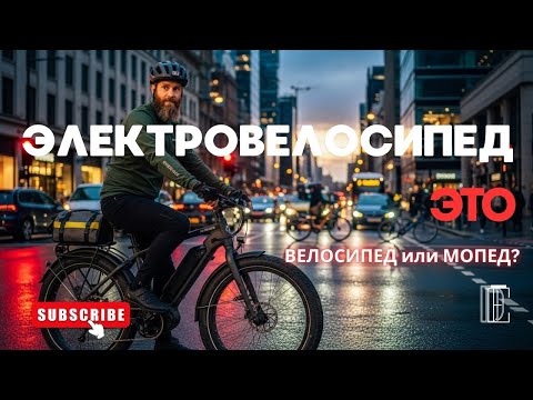 Видео: Электровелосипед это велосипед или мопед?