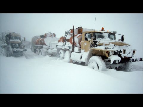 Видео: Автозимник. Экстремальное испытание грузовиков на ЗИМНИКЕ.
