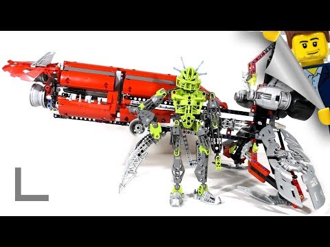Видео: Обзор набора Lego Bionicle #8943 Аксалара Т9 (Axalara T9)