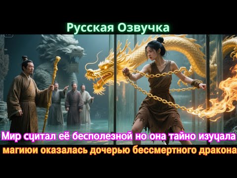 Видео: Мир считал её бесполезной но она тайно изучала магиюи оказалась дочерью бессмертного дракона #дорама