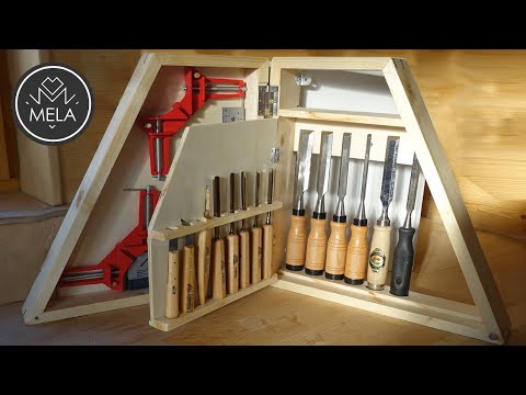 Видео: Шкаф для инструментов на заказ | DIY | Scrapwood