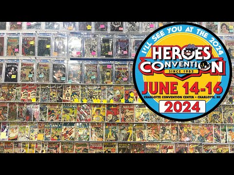 Видео: Видеоблог Heroes Comic Con 2024... ОШИБКА В 1100 ДОЛЛАРОВ?
