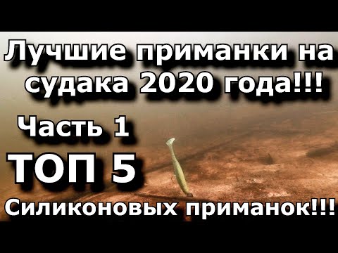 Видео: Силиконовые приманки на судака!!! | ТОП 5 | Лучшие приманки 2020 года| Часть 1