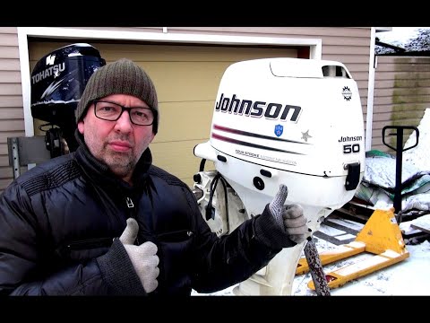 Видео: ОБЗОР ОТЛИЧНОГО ПЛМ - JOHNSON BJ50(SUZUKI DF50) 2005 ГОДА!