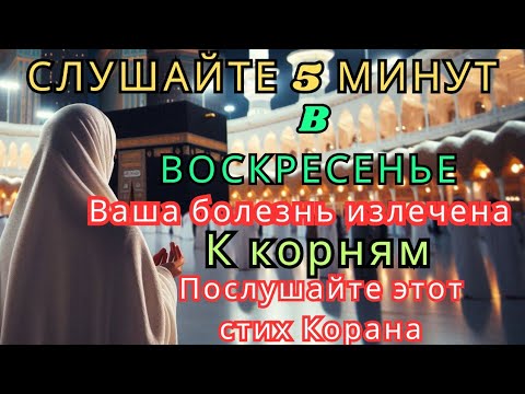 Видео: Аят исцеления — включите В ВОСКРЕСЕНЬЕ и почувствуйте облегчение!