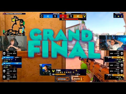 Видео: ДМИТРИЙ ЛИКС и СТРОГО смотрят ФИНАЛ: G2 vs VITALITY  -  GRAND FINAL IEM DALLAS 2024