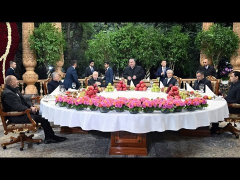 Видео: Мехмондори Точикона . Хамаи Президентхои Осиёи Миёна Ва Президенти Руссия.  Нозу немати Нотакрор