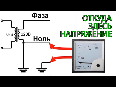 Видео: Напряжение между нулем и землей