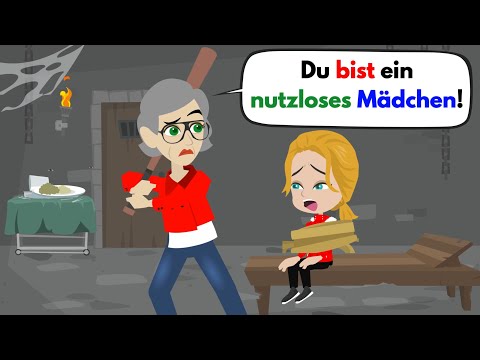Видео: Злая приемная мать издевается над бедным ребенком | выучить немецкий