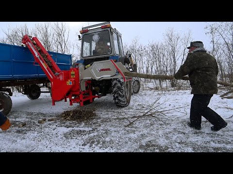 Видео: Измельчитель веток! Заготовка дров. ARPAL АМ-120ТР-К PRO.