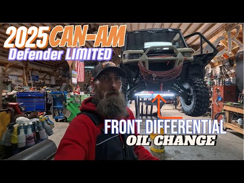 Видео: Замена масла в переднем дифференциале Can-Am Defender Limited HD-10