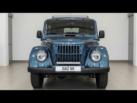 Видео: Возрождение легенды: GAZ-69M 2026 — Советский внедорожник будущего! 🔥