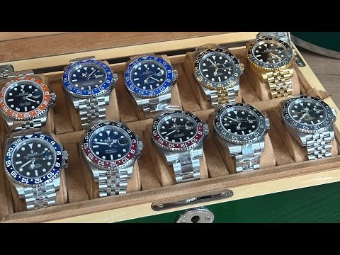 Видео: Обзор на Rolex GMT-master II 40 mm