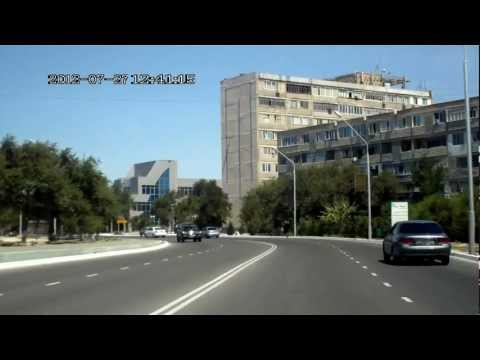 Видео: Проезд по городу - часть 5. От 4 микрорайона