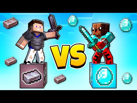 Видео: ДРАГОЦЕННАЯ БИТВА: АЛМАЗ ЛАКИ БЛОК vs НЕЗЕРИТ ЛАКИБЛОК В МАЙНКРАФТ !