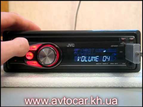 Видео: Видеообзор автомагнитолы  JVC KD-R35