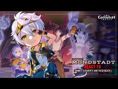 Видео: ❤️‍🩹✨ Реакция Мондштадта на смерть родителей Беннетта 5.8 || Gacha Club || Genshin Impact