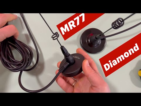 Видео: Автомобильная двухдиапазонная антенна Diamond MR77