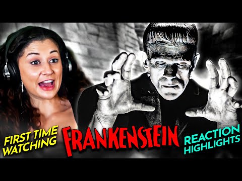 Видео: Николетт восстаёт из мёртвых для фильма «ФРАНКЕНШТЕЙН» (1931). Реакция на фильм. Первый просмотр.