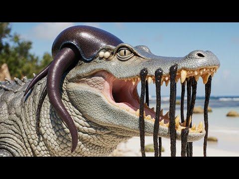 Видео: Этого Животного Боятся Все Крокодилы и Вот Почему
