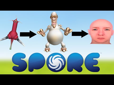 Видео: ЖЁСТКАЯ ЭВОЛЮЦИЯ В SPORE | JEENS