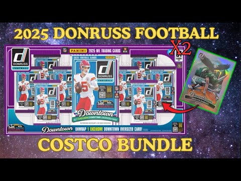 Видео: 🚨 Имеют ли комплекты Costco ценность? 🏈 Футбольный комплект Costco Донрусс 2025 года.