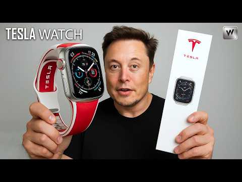 Видео: Илон Маск анонсирует умные часы Tesla 2025 года, которые вас поразят. Что внутри?