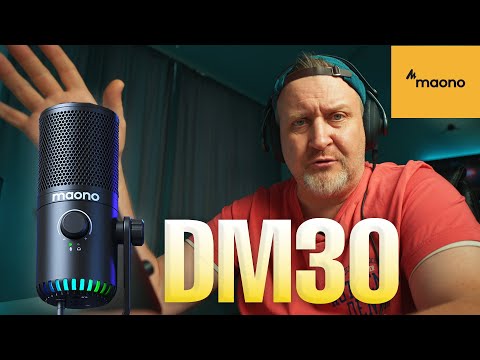 Видео: Maono DM30 | Первый программируемый интернет микрофон