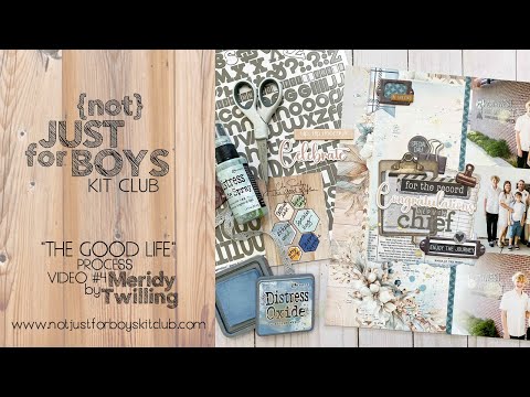 Видео: Видео процесса NJFB «Хорошая жизнь» №4 от Мериди Твиллинг