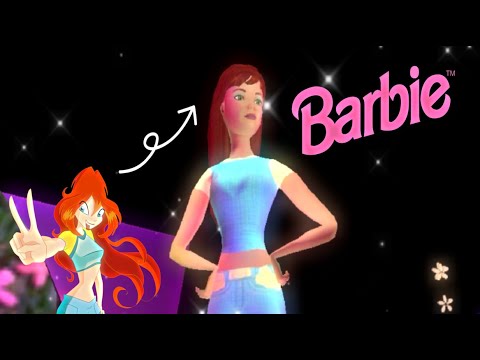 Видео: Сделала ВИНКС в игре БАРБИ показ мод