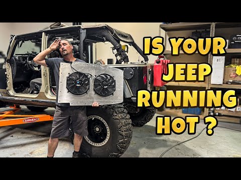 Видео: УСТРАНЕНИЕ ТЕПЛА В МОТОРНОМ ОТСЕКЕ JEEP JK | Модернизация вентилируемого капота